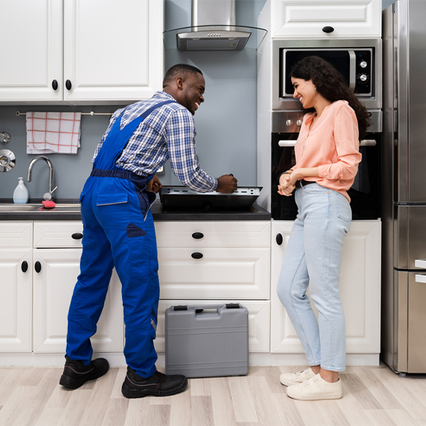 what kind of warranty do you offer on your cooktop repair services in Interior